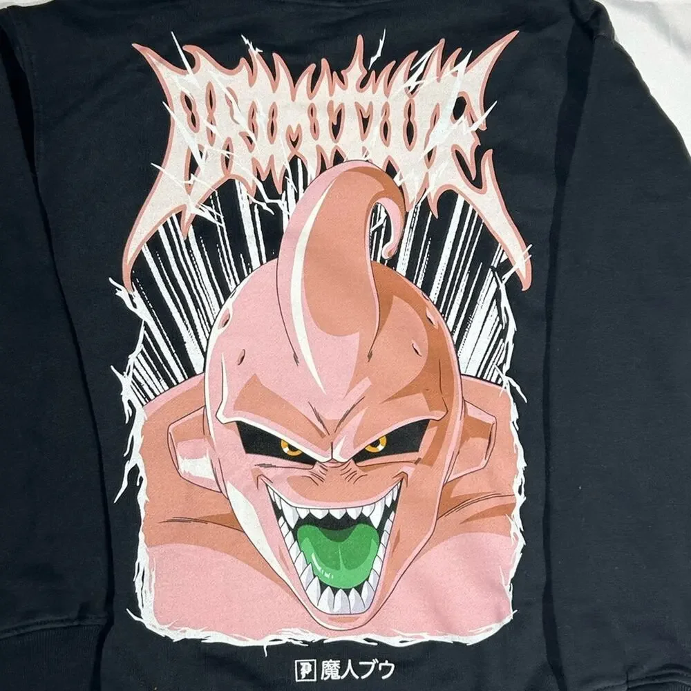 Primitive x Dragon‎ Ball Z Super Buu Boxy Hoodie 100% Cotton NWT